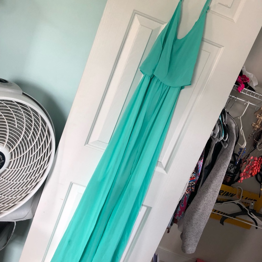 Tobi Lght Blue Maxi Dress